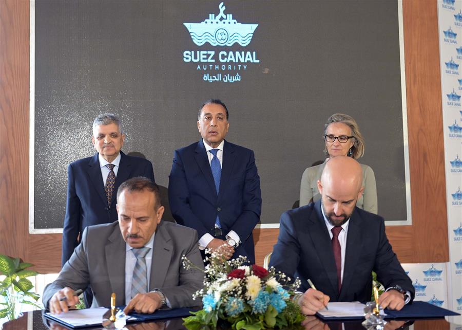 مدبولي يشهد مذكرة تفاهم بين قناة السويس وتيخيدور لازارو جروب الإسبانية
