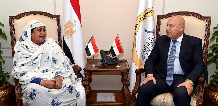مصر والسودان تبحثان تعزيز التكامل الصناعي والتجاري